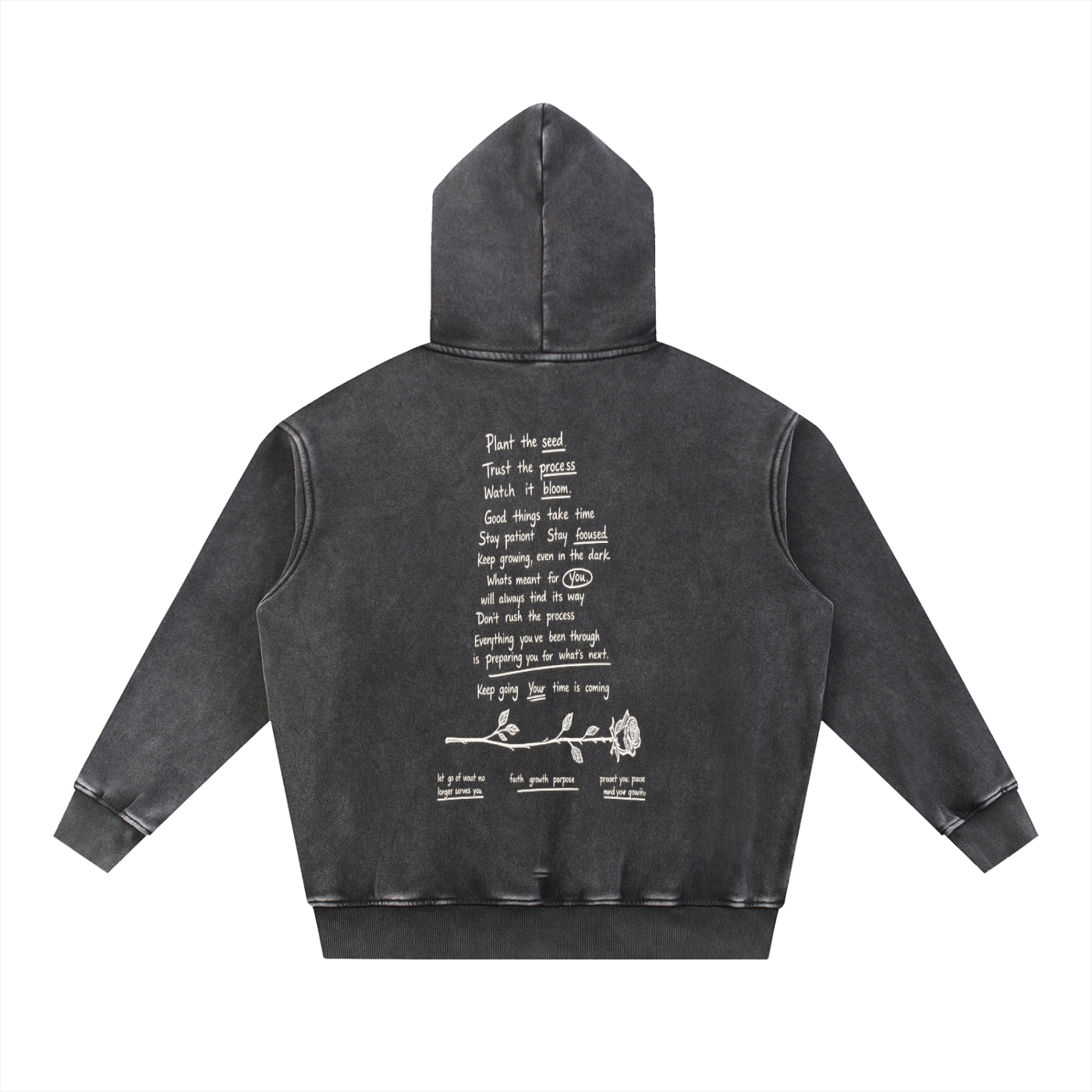 Bloom Season Oversize Hoodie