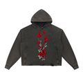 Vintage Washed Rose Hoodie