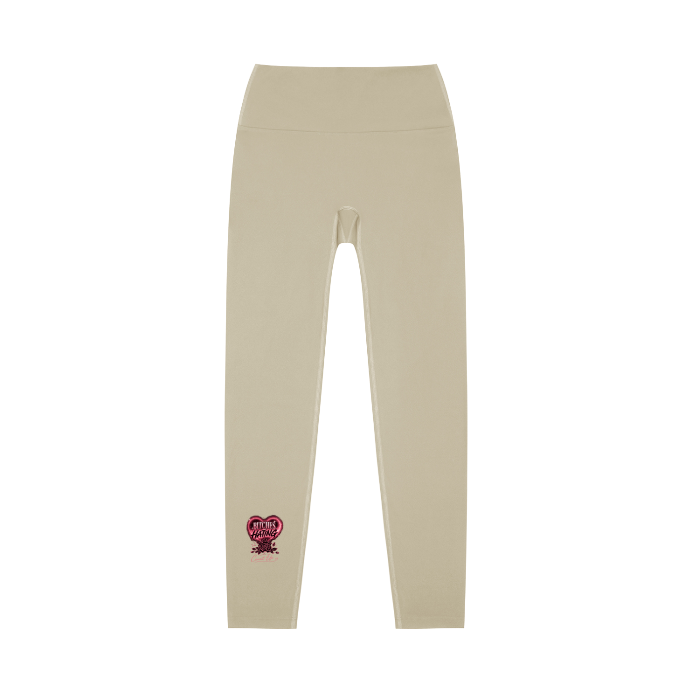 Bitches Hating High-Waisted Yoga Leggings