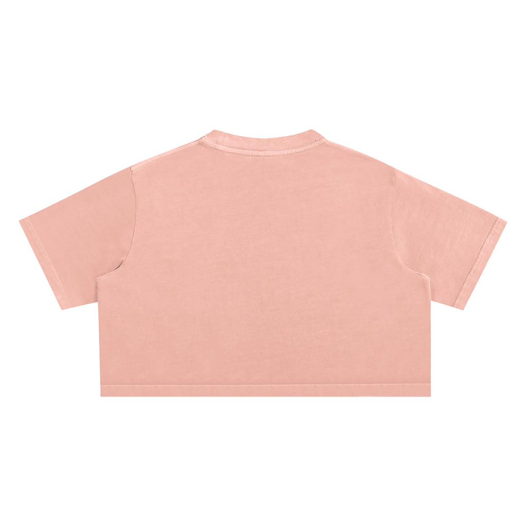 Snow Washed Crop Top