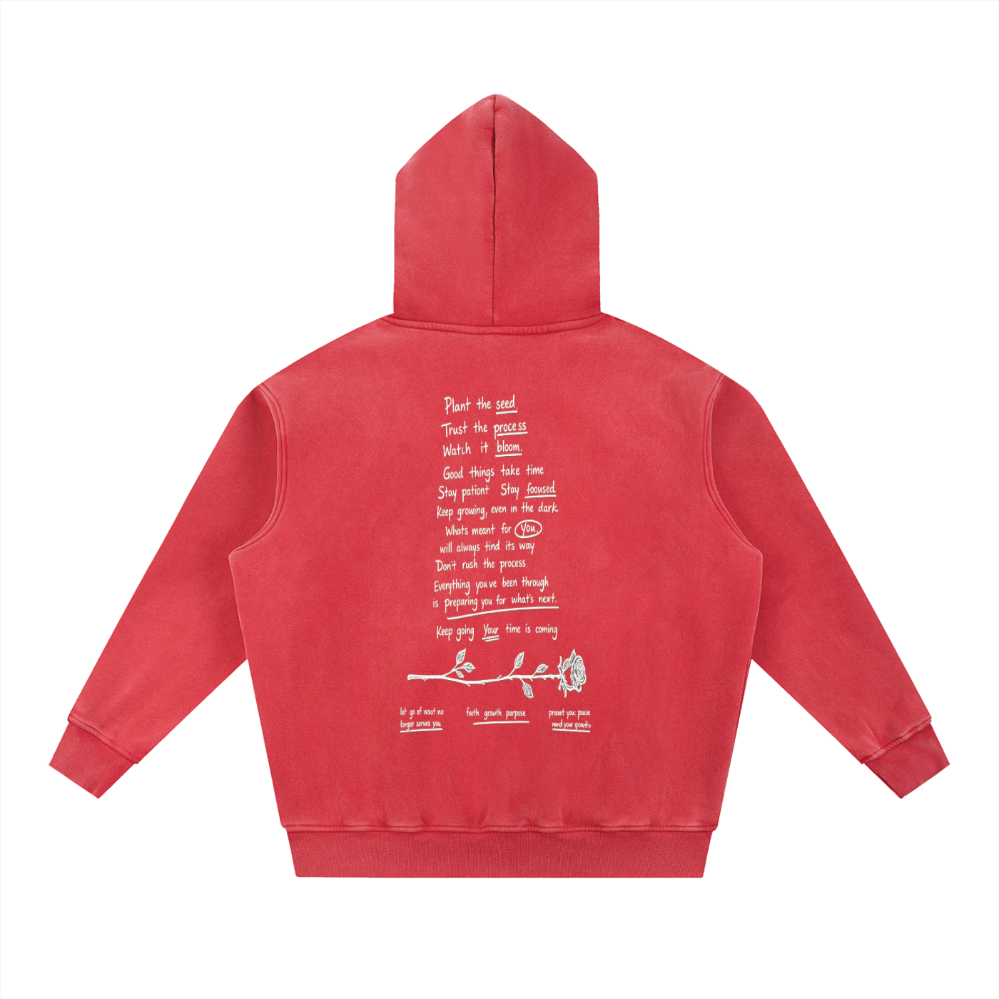 Bloom Season Oversize Hoodie