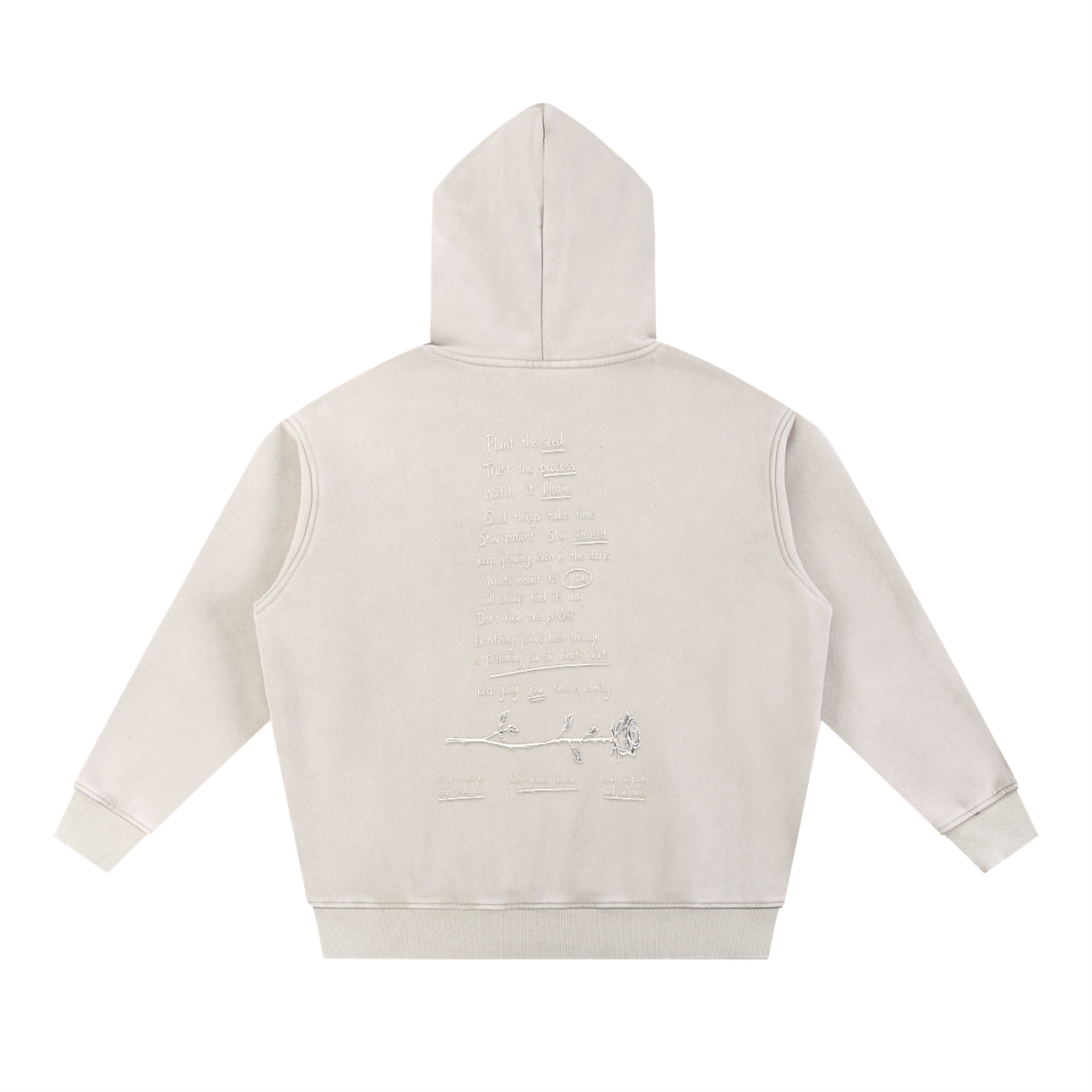 Bloom Season Oversize Hoodie