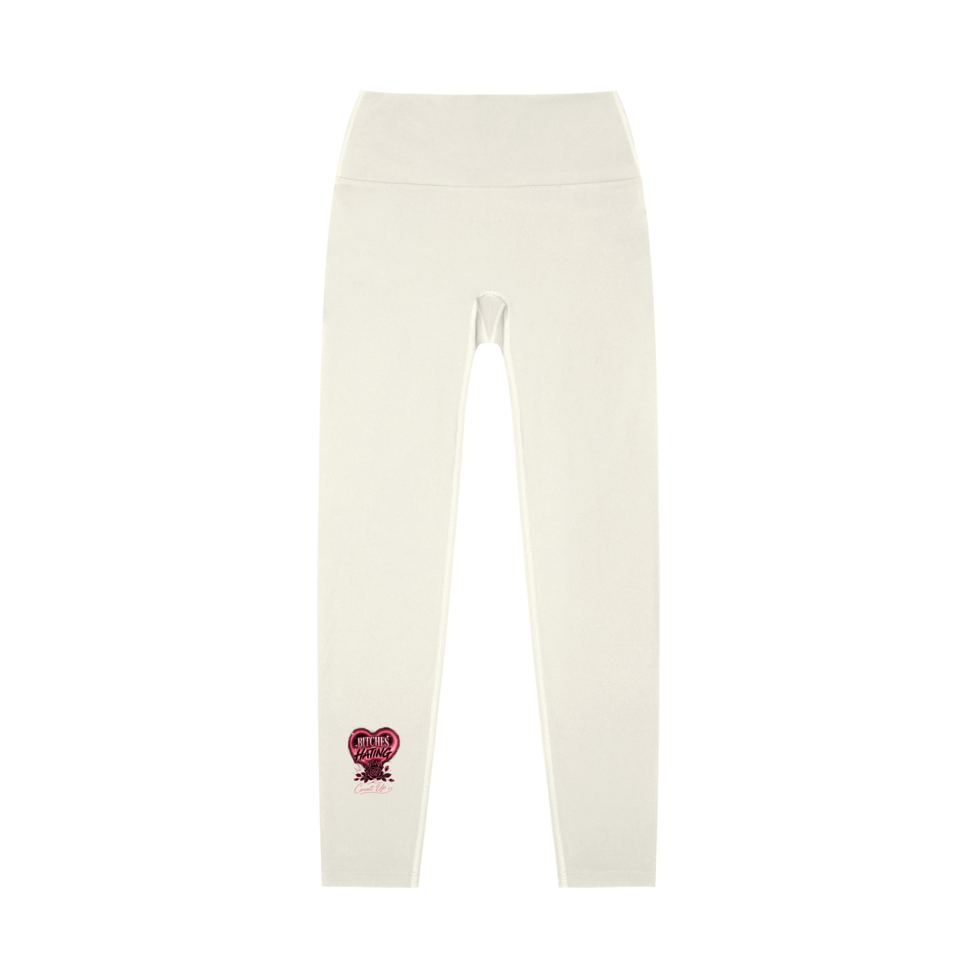Bitches Hating High-Waisted Yoga Leggings
