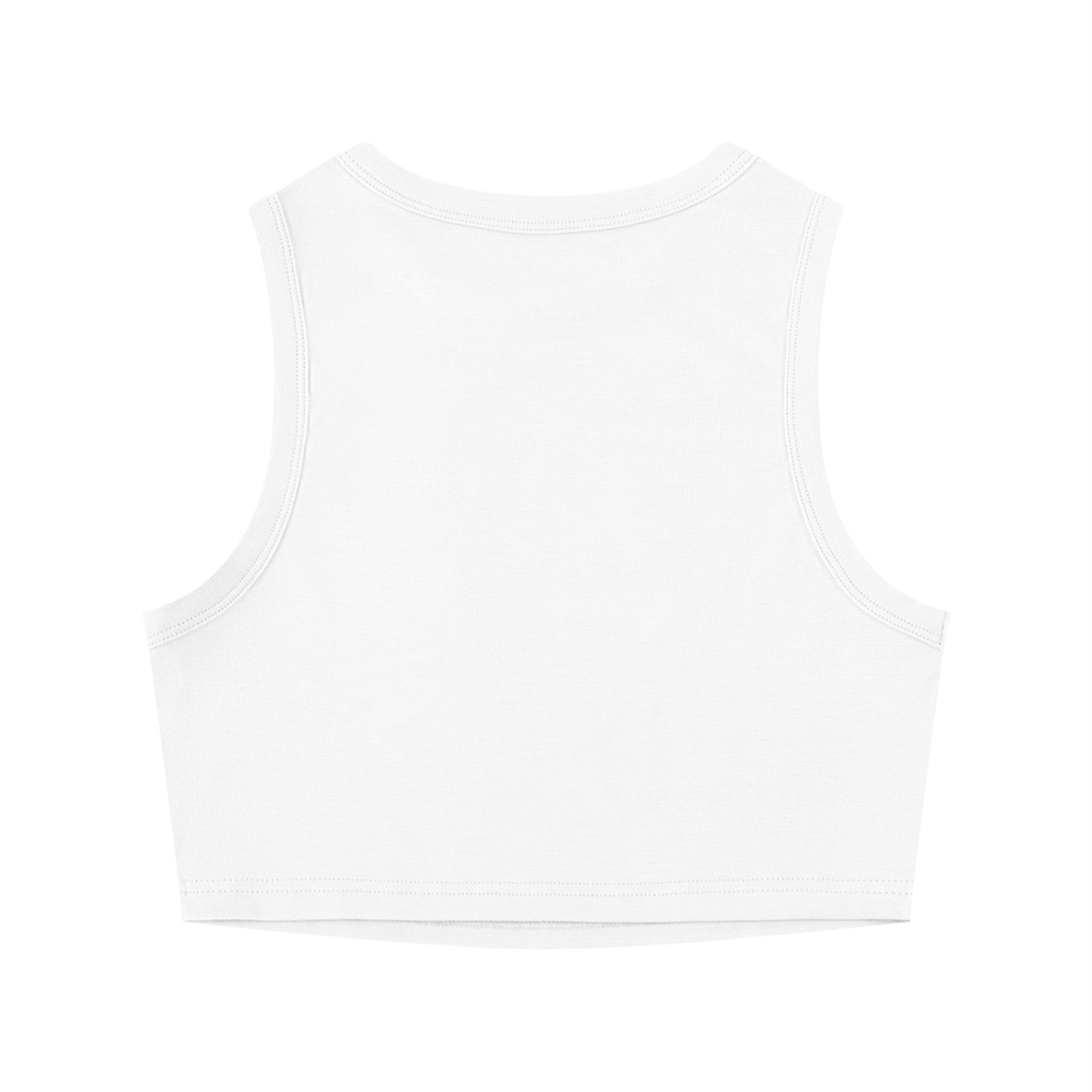 Bitches Hating Tight Crewneck Crop Tank Top