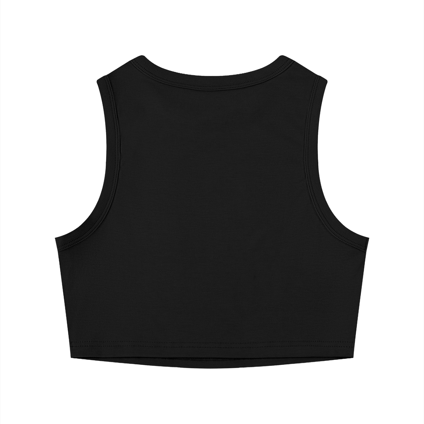 Bitches Hating Tight Crewneck Crop Tank Top