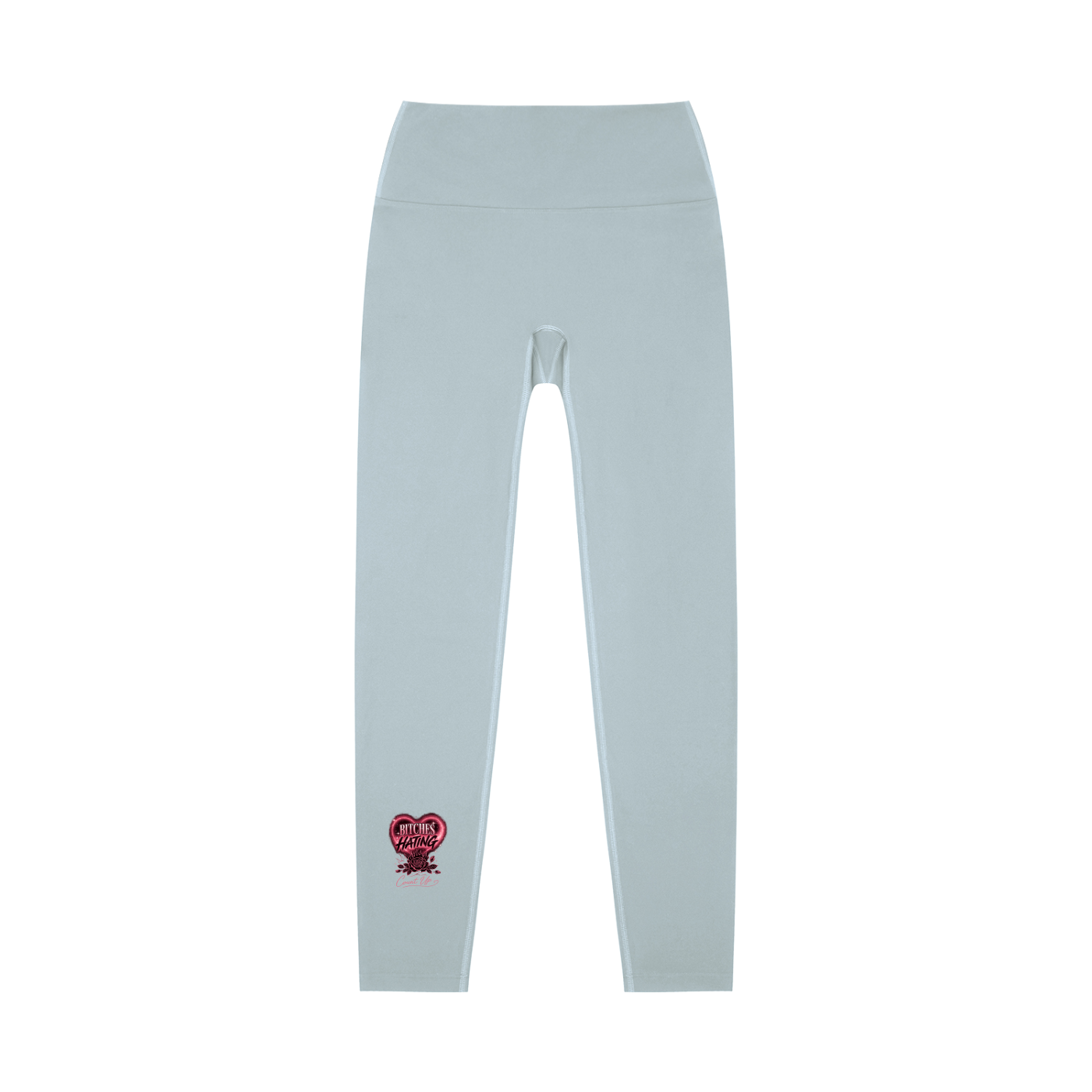 Bitches Hating High-Waisted Yoga Leggings