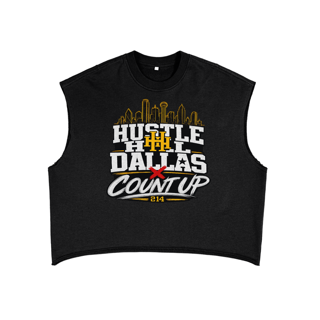Hustle Hill X Count Up Boxy Sleeveless Tank