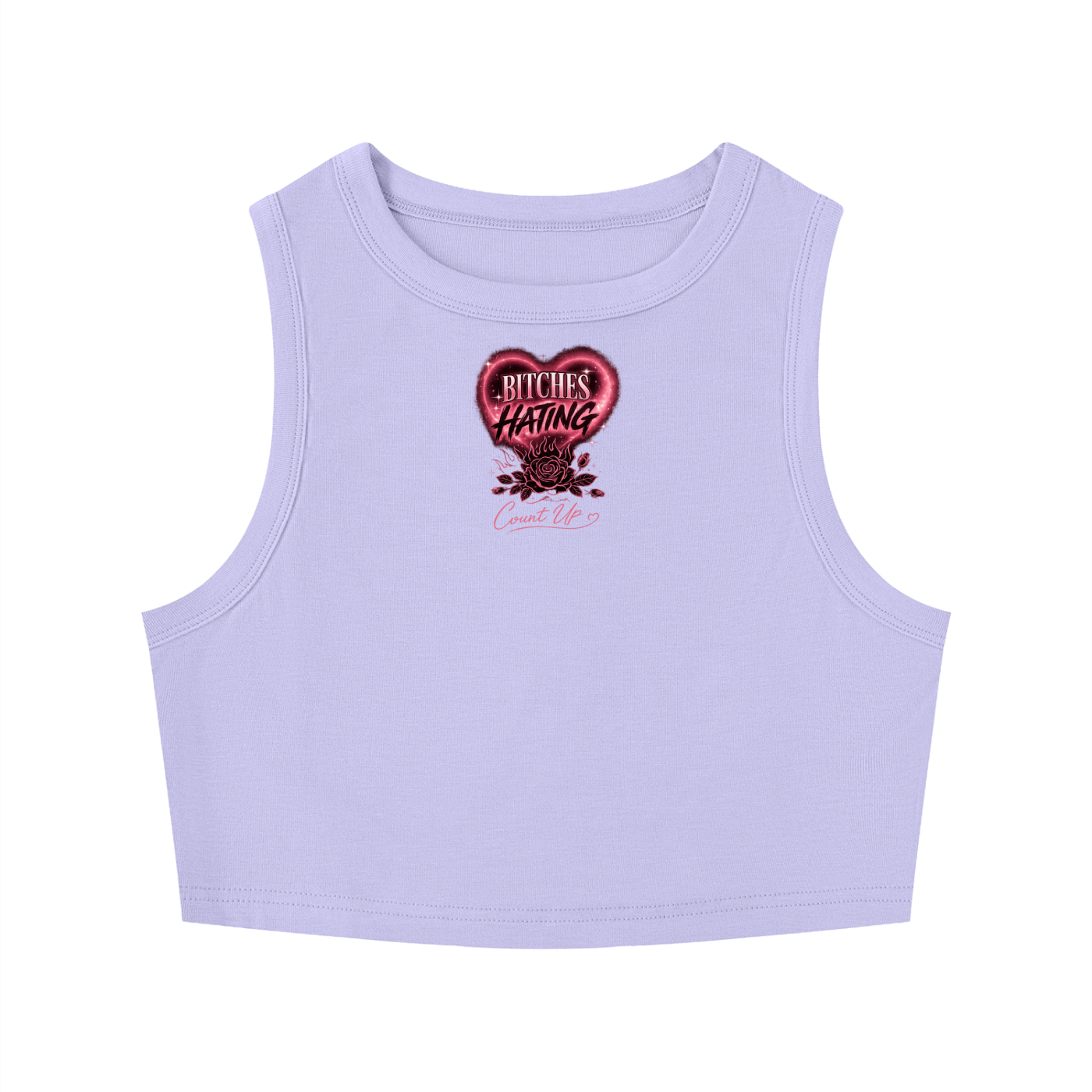 Bitches Hating Crop Tank Top
