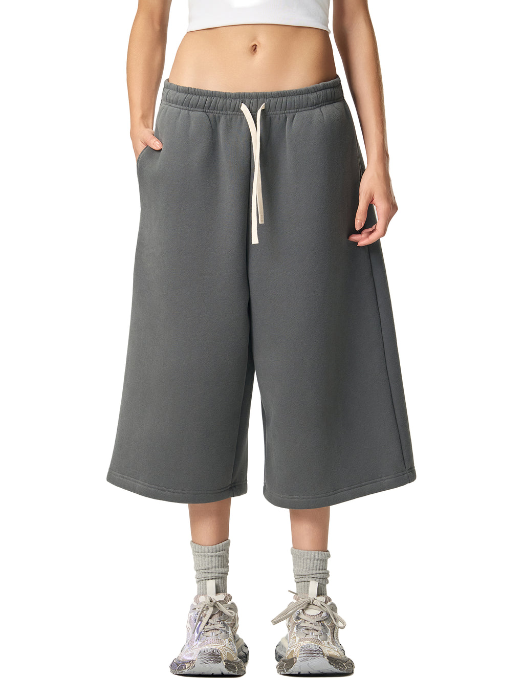 Hustle Hill X Count Up Three-quarter Sweatpants
