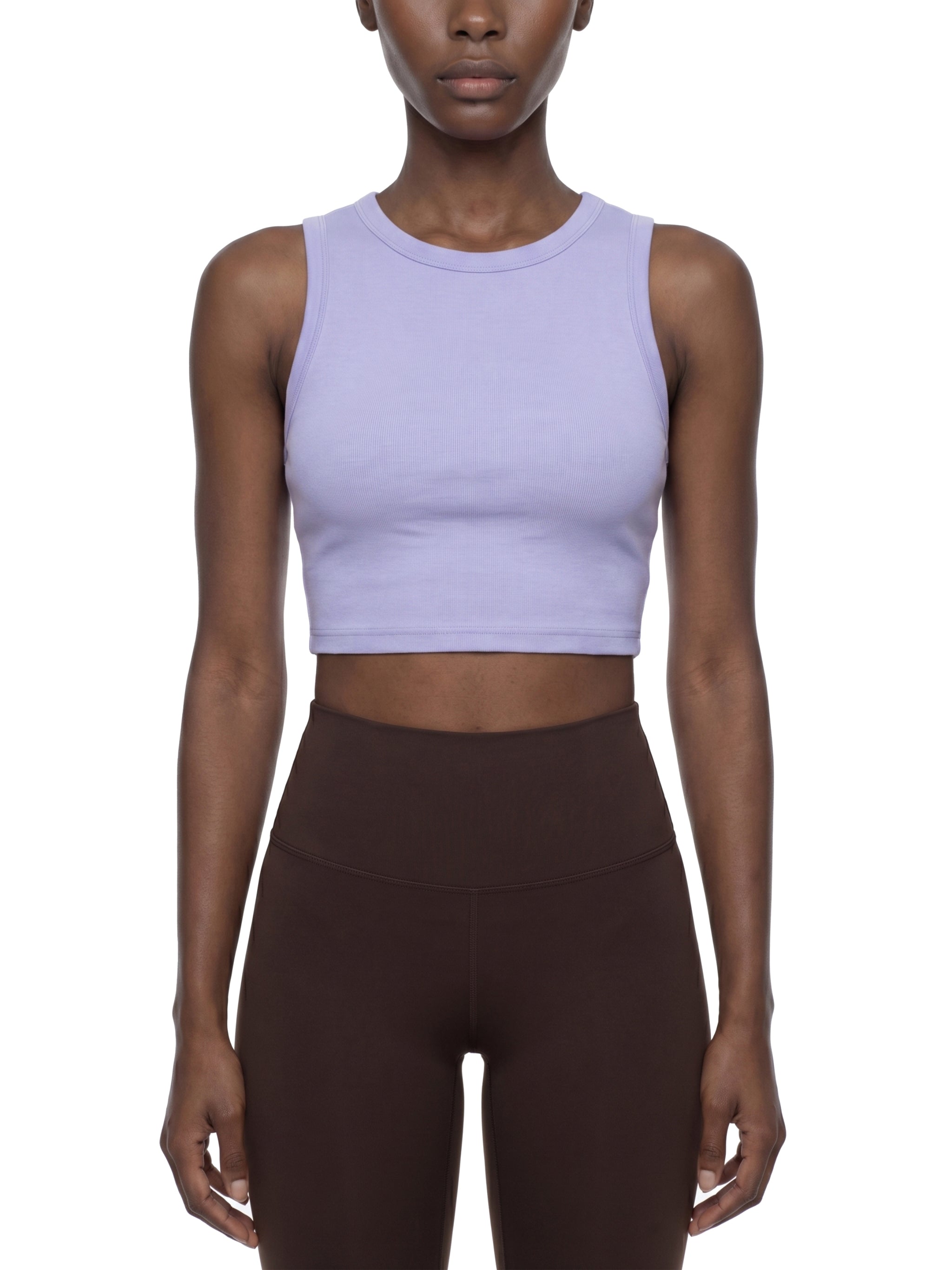 Bitches Hating Tight Crewneck Crop Tank Top